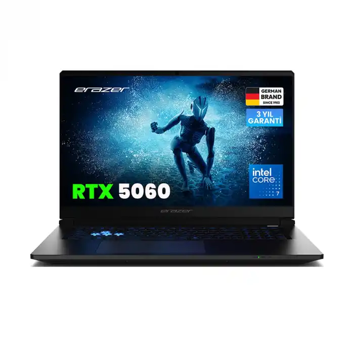 ERAZER Defender 17 P1 17.3 Core 7-240H 32GB 2TB RTX5060 FDOS