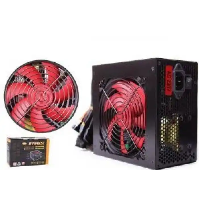 EVEREST EPS-4900B 300W PEAK 350W Siyah 12cm Fanlı Power Supply