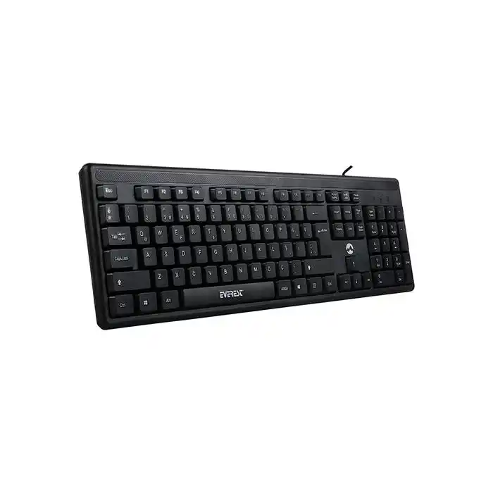 EVEREST KB-1002 Q Türkçe USB Standart Siyah Klavye
