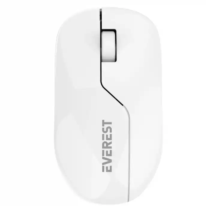 EVEREST SMW-973 USB Kablosuz 2.4Ghz Beyaz/Gri Mouse