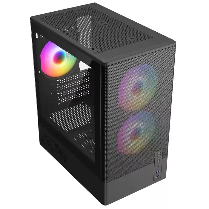 FRISBY FC-8975B 550W 4X RGB GAMİNG KASA