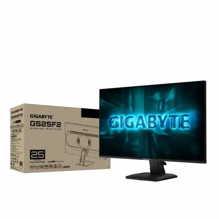 GIGABYTE 24.5" GS25F2A 1MS 240HZ FULL HD GAMING