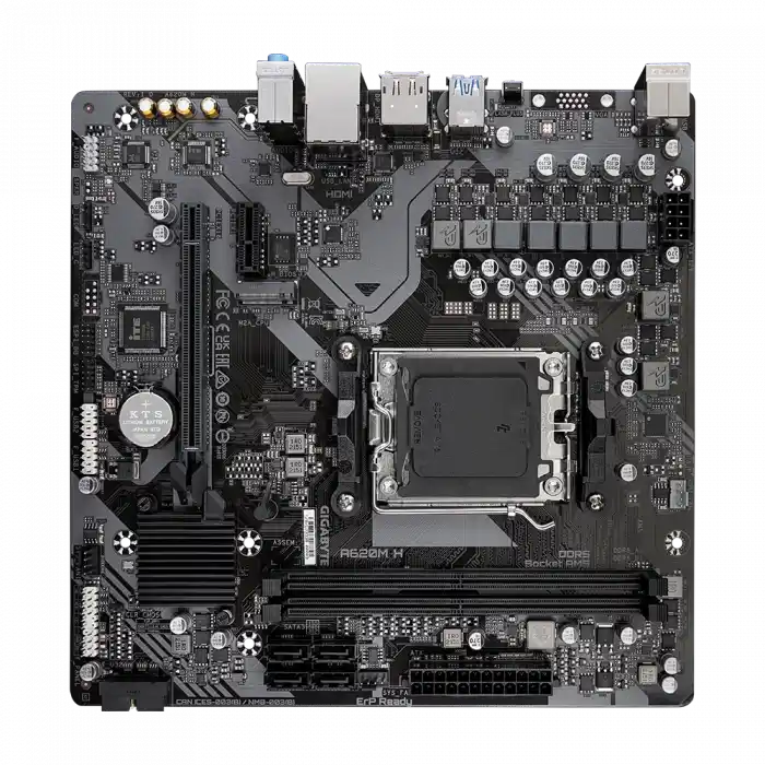 GIGABYTE A620M H DDR5 6400(OC) HDMI DP MATX AM5