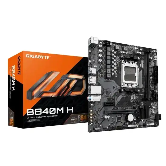 GIGABYTE B840M H DDR5 M.2 HDMI DP MATX AM5