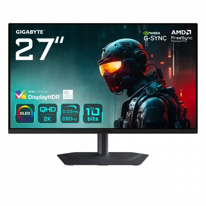 GIGABYTE MO27Q2A 27" 280HZ 0.03MS HDMI MONITOR