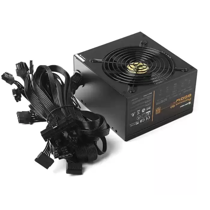 HIGH POWER HP1-J800GD-F12S 800W 80+ Gold Siyah 12cm Fanlı Power Supply
