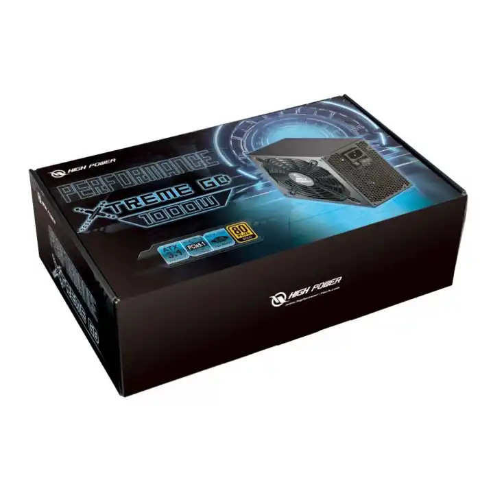 HIGH POWER HP2-A1000GD-F14C 1000W 80+ Gold Siyah PCIe 5.1 Power Supply