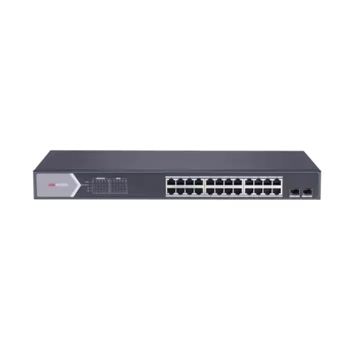 HIKVISION DS-3E1526P-SI 24XGE+2XGE/SFP 370W F.GİGABİT POE SWİTCH