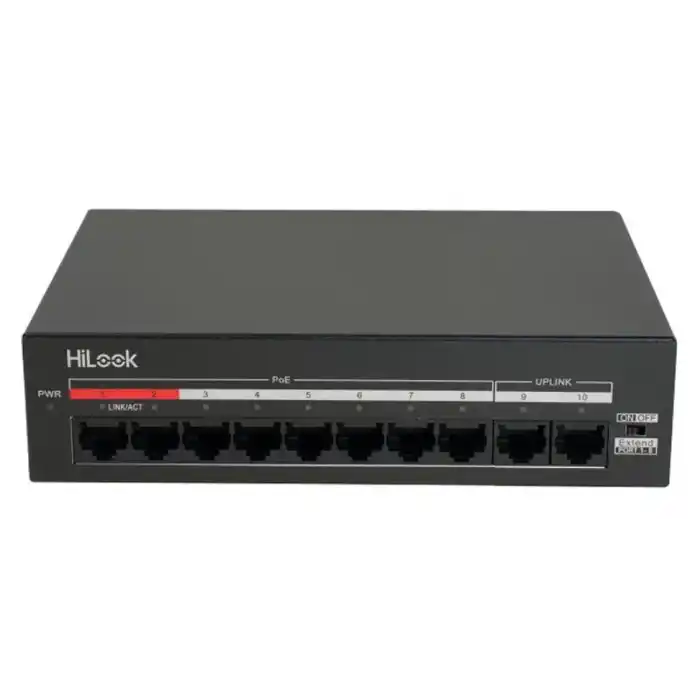 HILOOK NS-0110MP-60 8x10/100 MBPS POE RJ45 PORT 2x10/100 MBPS SWİTCH