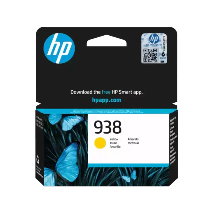 HP 4S6X7PE Sarı Mürekkep Toneri(938)