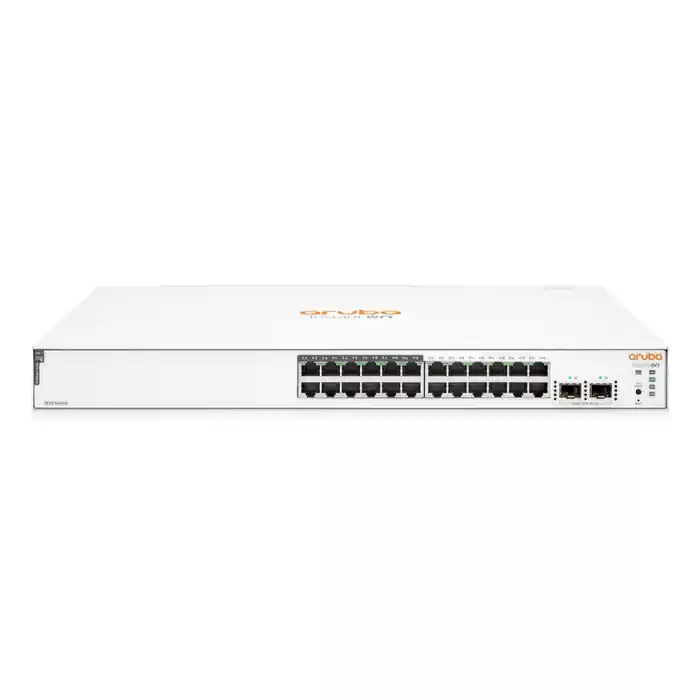 HPE ARUBA JL813A 1830  24G 2SFP PoE 195W Class4 Yönetilebilir Switch