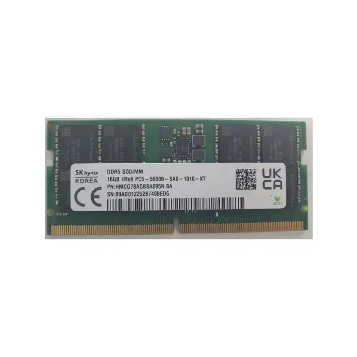 HYNIX 16GB (Tek Parça) DDR5 5600MHz Notebook Bellek