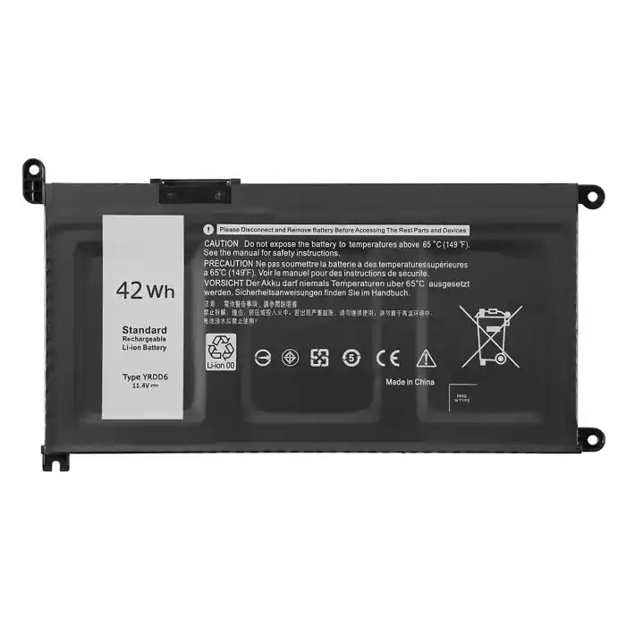 HYPERLIFE Dell Inspiron 5585, 5590, YRDD6 Notebook Bataryası