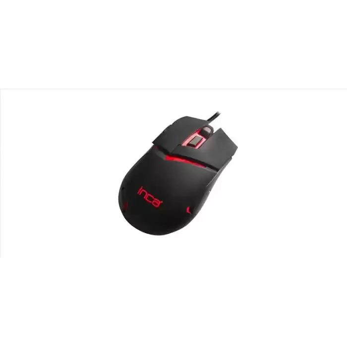 INCA IKG-448 Q Türkçe USB Siyah RAINBOW EFECT MEKANİK HİSLİ Klavye+ Mouse