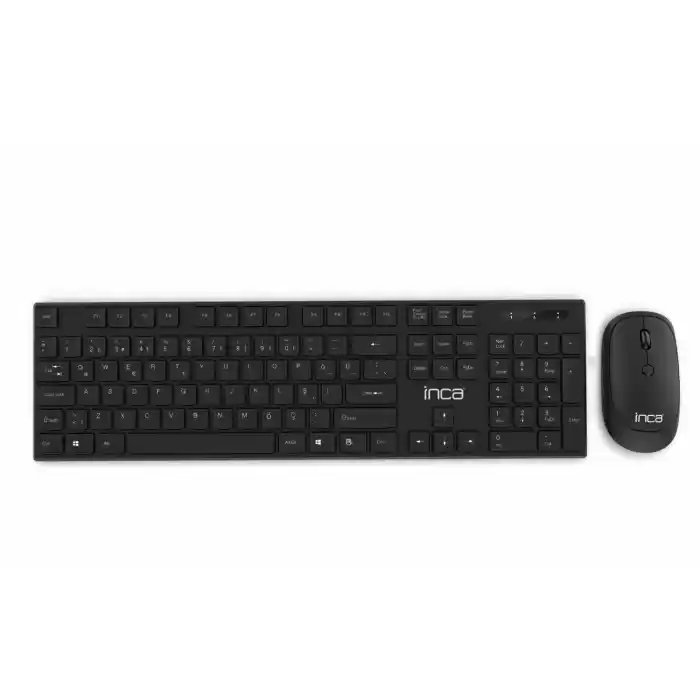 INCA IWS-537 Q Türkçe Kablosuz Siyah Klavye+ Mouse