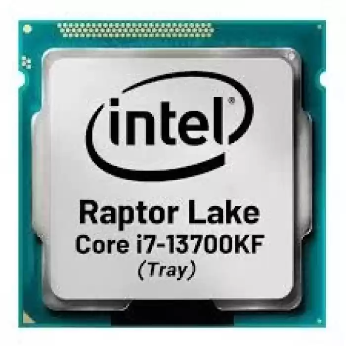 INTEL (13.Nesil) Raptor Lake i7-13700KF 2.50GHz ~ 5.40GHz 30MB 1700P İşlemci Tray (Fansız)