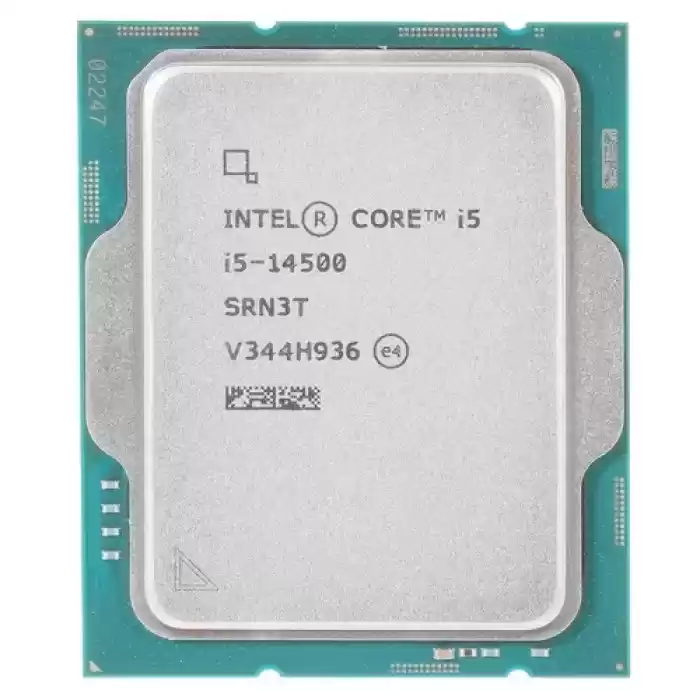INTEL Raptor Lake i5-14500 Tray VGAlı Fansız 14C 2.60/5.0GHz 24MB LGA1700