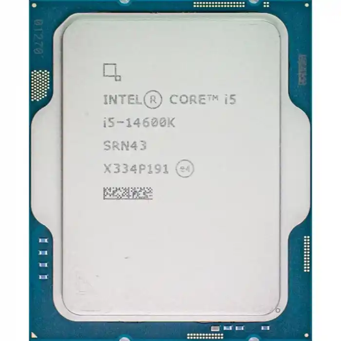 INTEL Raptor Lake i5-14600K TRAY VGAlı FANSIZ 20C 3,50/5.30Ghz 24MB LGA1700