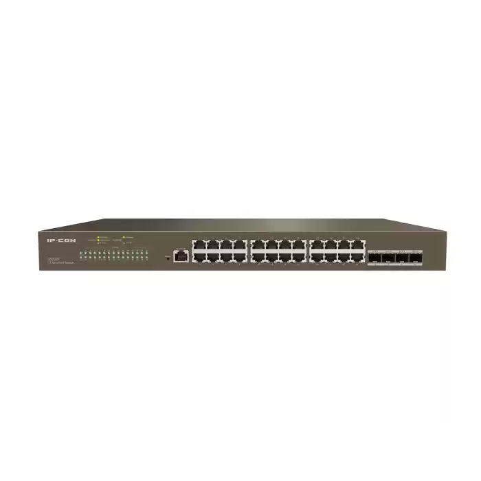 IP-COM G5328F 24GE Port, 4xSFP L3 Cloud Yönetilebilir Switch