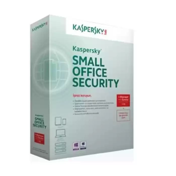 KASPERSKY Small Office 1 Yıl 1 server,10 kull.10 mobil cihaz