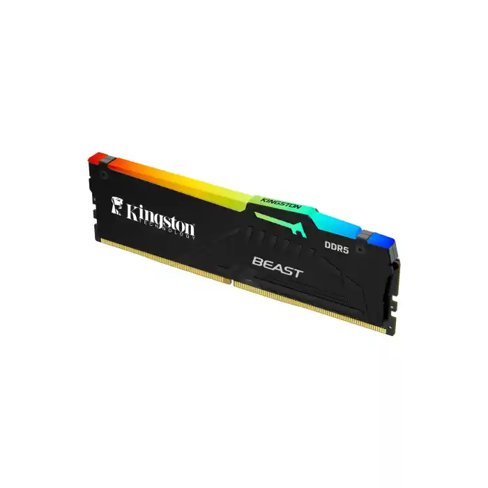 KINGSTON KF556C36BBEA-32TR 32GB (Tek Parça) DDR5 5600MHz Beast RGB Expo PC Bellek
