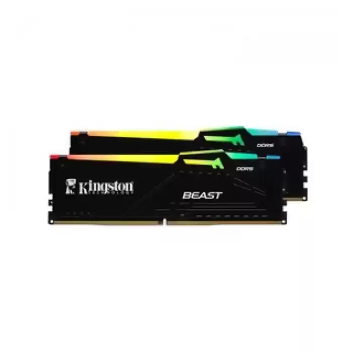 KINGSTON KF560C36BBEAK2-64TR 64GB (2x32) DDR5 6000MHz Beast RGB Expo PC Bellek