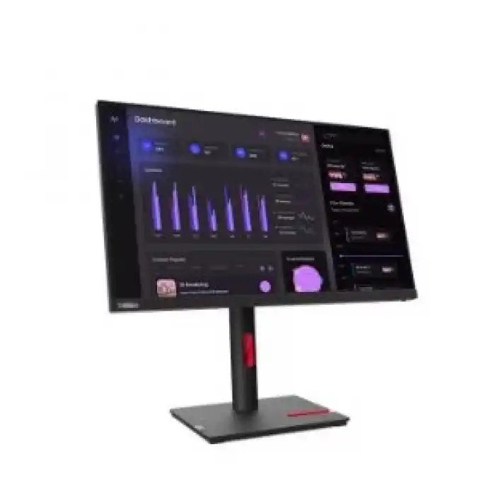 LENOVO 63CFMATXTK T24i-30 23.8 LED IPS 4ms 60Hz 1920x1080 FullHD VGA HDMI DP (VESA) Siyah Monitör