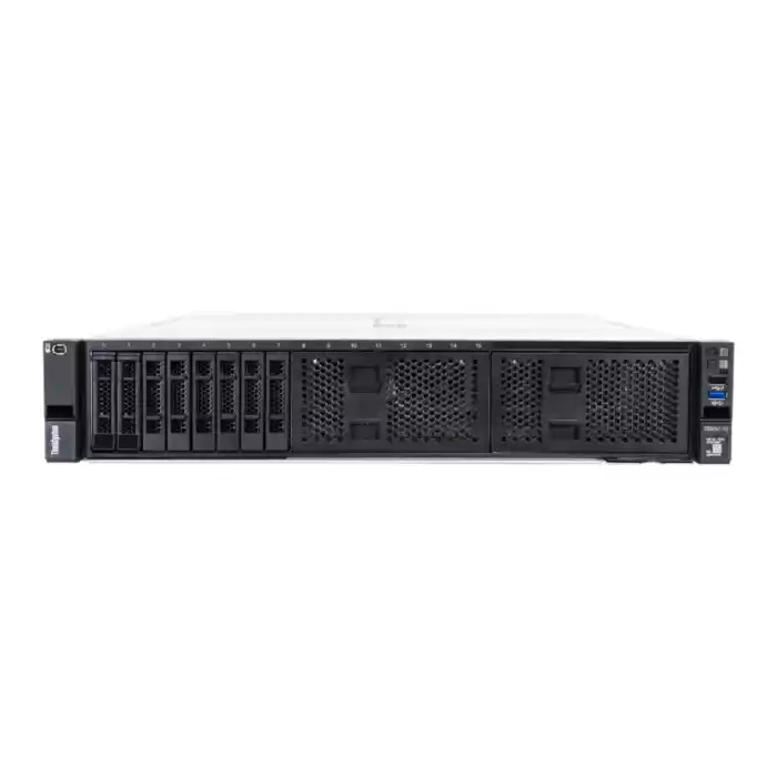 SR650 V2 Xeon Silver 4310 (12C 2.1GHz 18MB Cache/120W), 32GB (1x32GB, 3200MHz 2Rx4 RDIMM), 8 SAS/SATA, 930-8i, 1x1100W Titanium, 5 S