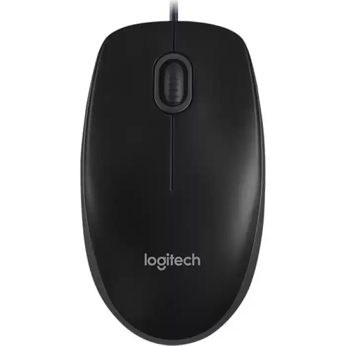 LOGITECH B100 USB Kablolu siyah Mouse