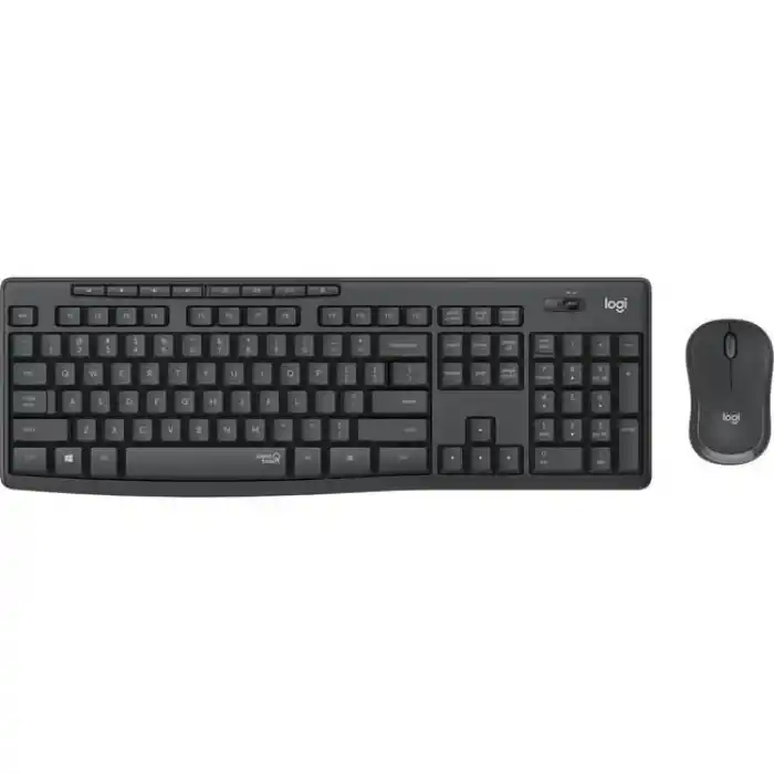 LOGITECH MK295 Q Türkçe Kablosuz Siyah Klavye+ Mouse