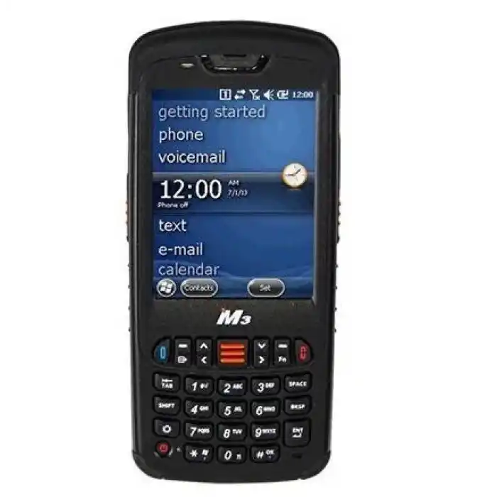 M3 MOBILE BLACK 3,5(inç) 1D/2D Okuyucu Wifi Windows CE 6.0 El Terminali
