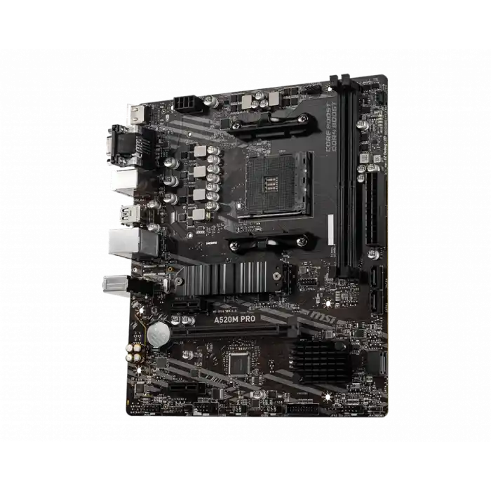MSI A520M PRO DDR4 4600/1866Mhz M.2 MATX AM4