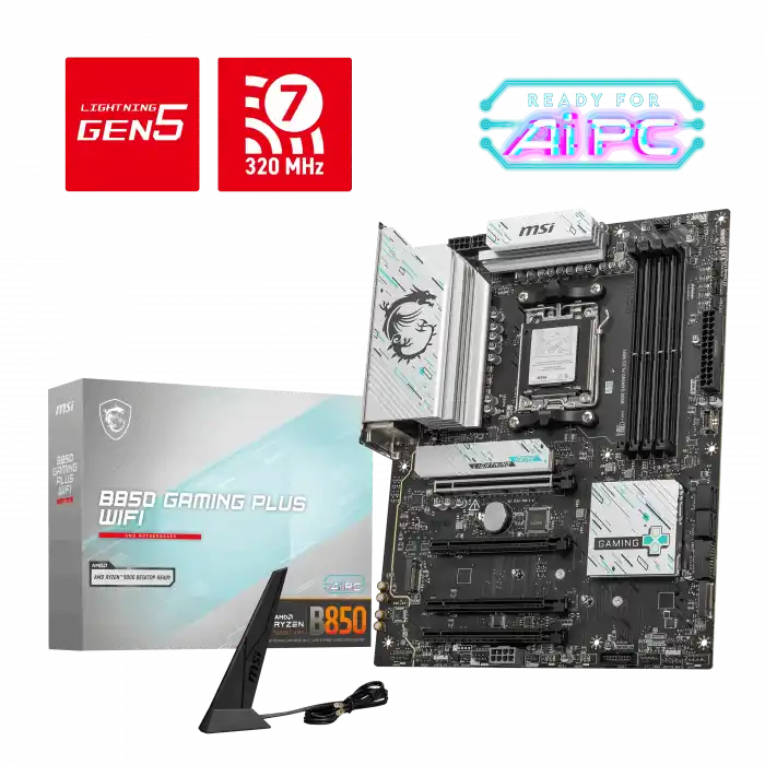 MSI B850 GAMING PLUS WIFI DDR5 ANAKART