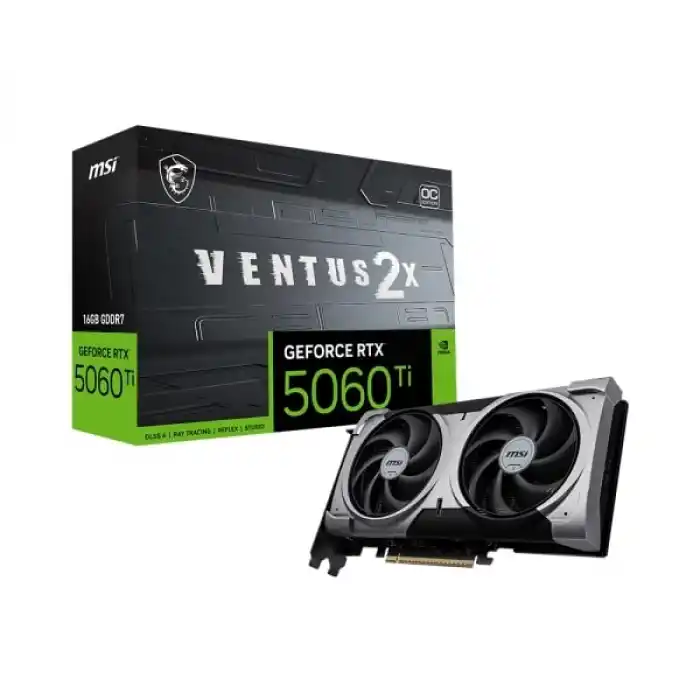 MSI GEFORCE RTX 5060 TI 16G VENTUS 2X OC PLUS
