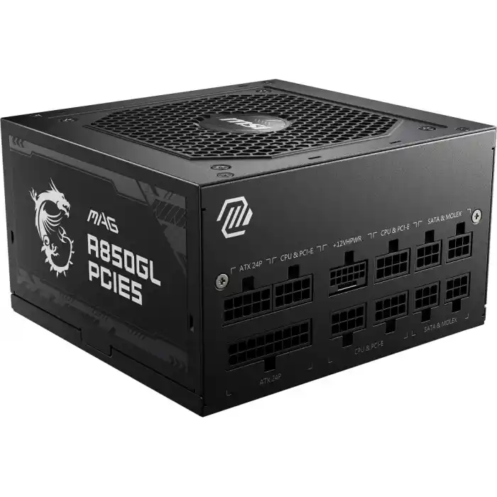 MSI MAG A850GL PCIE5 850W 80+GOLD POWER SUPPLY