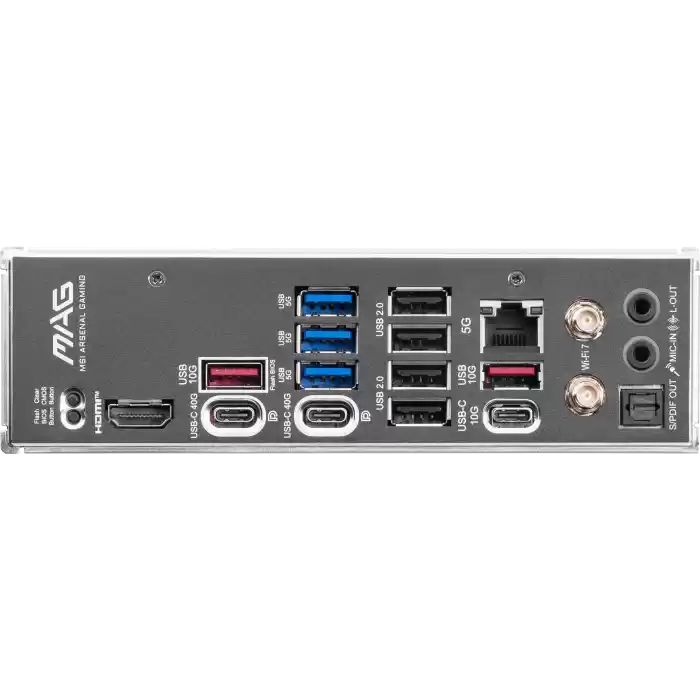 MSI MAG X870E TOMAHAWK WIFI AM5 DDR5 8400MHZ(OC) USB4 4x M.2 HDMI 2X DP 5G LAN WIFI 7 RGB ATX