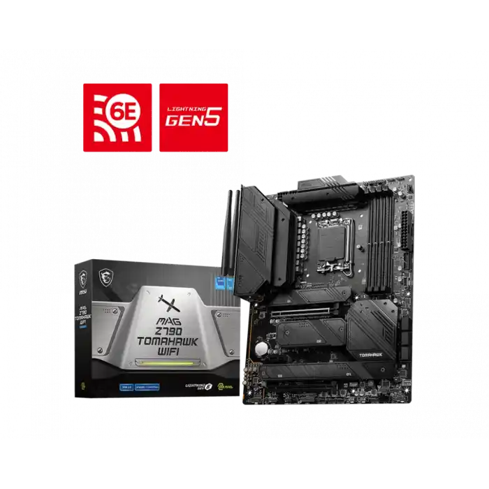 MSI MAG Z790 TOMAHAWK WIFI DDR5 7200MHz 1700p ATX