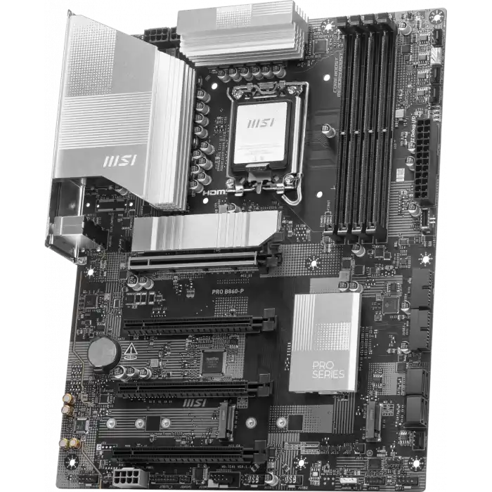 MSI MB PRO B860-P SOKET 1851 DDR5 8600MHZ(OC) 3xM.2 1x TB4 HDMI DISPLAY 5G LAN ATX