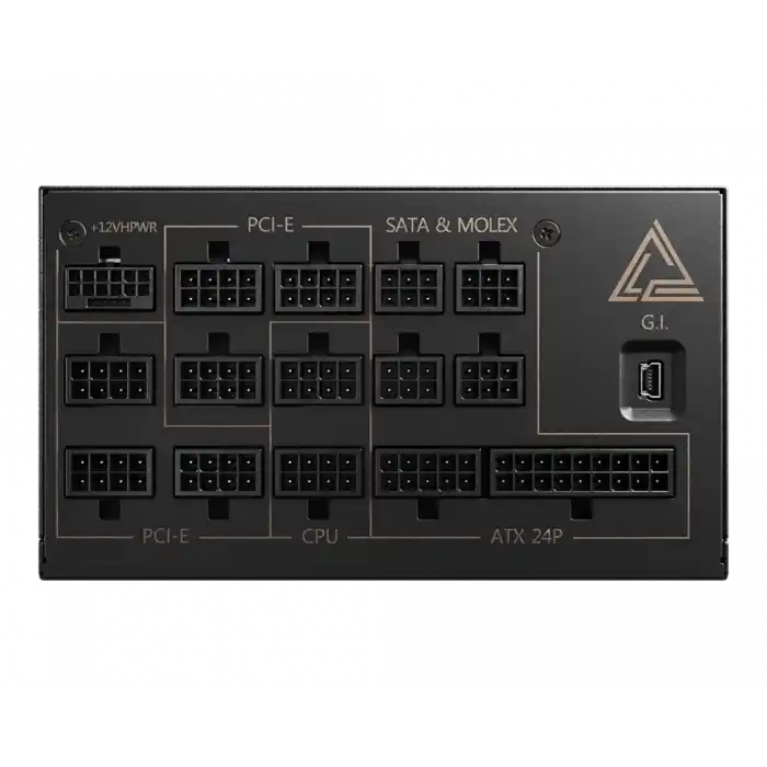 MSI MEG AI1300P PCIE5 1300W 80+ PLATINUM PSU