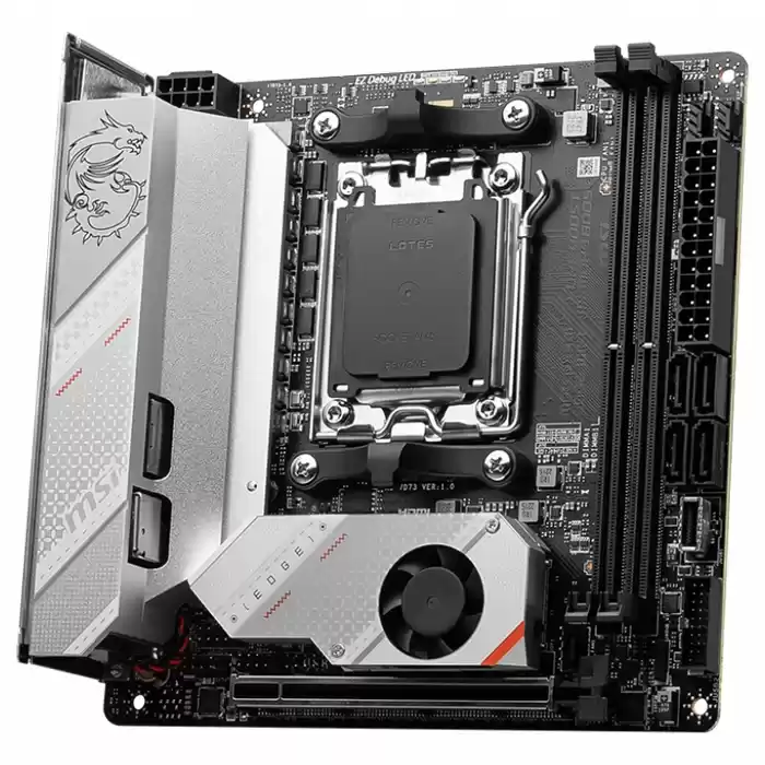 MSI MPG B650I EDGE WIFI DDR5 HDMI M.2 USB 3.2 LAN WİFİ MITX AM5