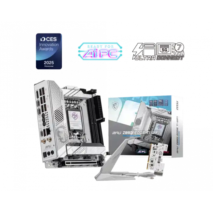 MSI MPG Z890I EDGE TI WIFI SOKET 1851 DDR5 8600MHZ