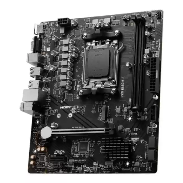 MSI PRO B650M-E DRR5 6800MHZ(OC) AM5 HDMI VGA mATX