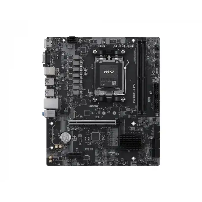 MSI PRO B850M-E EVO DDR5 ANAKART 8200MHz(OC)