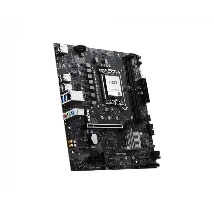 MSI PRO B860M-E DDR5 6400MHz(OC) 1851P mATX