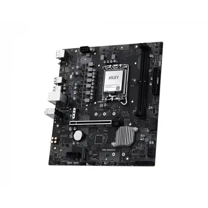 MSI PRO B860M-E DDR5 6400MHz(OC) 1851P mATX