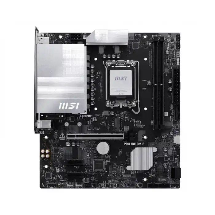 MSI PRO H810M-B DDR5 6400MHz (OC) M.2 mATX 1851P