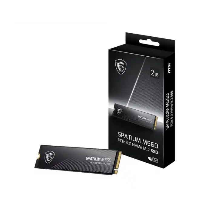 MSI SPATIUM M560 PCIE 5.0 NVME M2 2TB