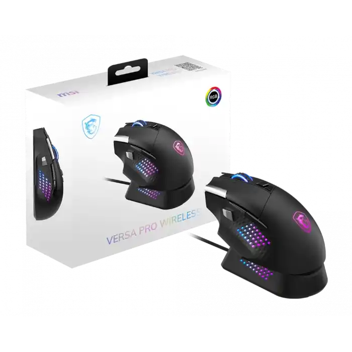 MSI VERSA PRO WIRELESS + MOUSE DOCK PRO MOUSE
