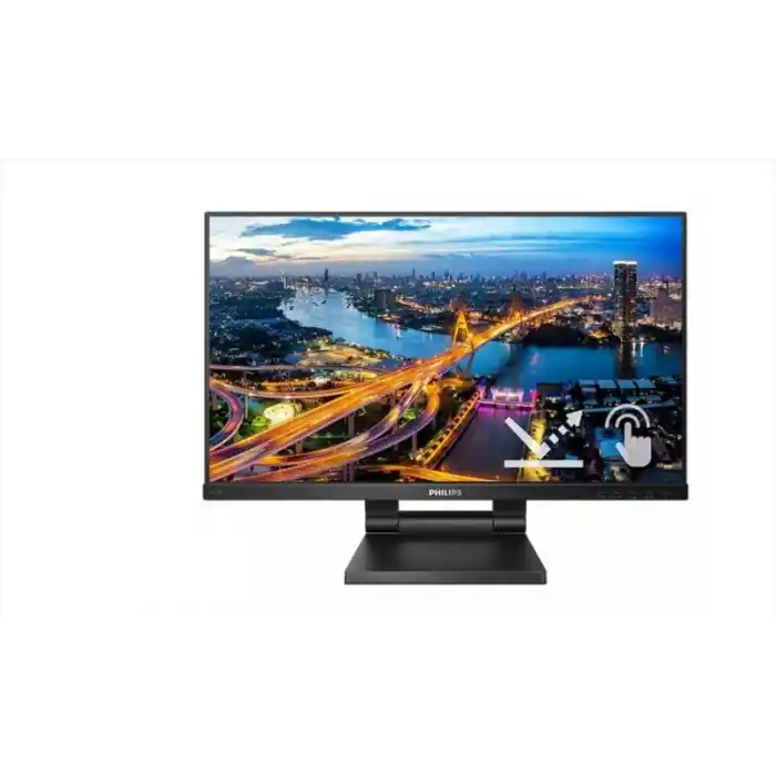 PHILIPS 242B1TC-00 23.8 Dokunmatik 4ms 75Hz 1920x1080 FullHD VGA HDMI DP Multimedya (Vesa) 10 Parmak Siyah Monitör