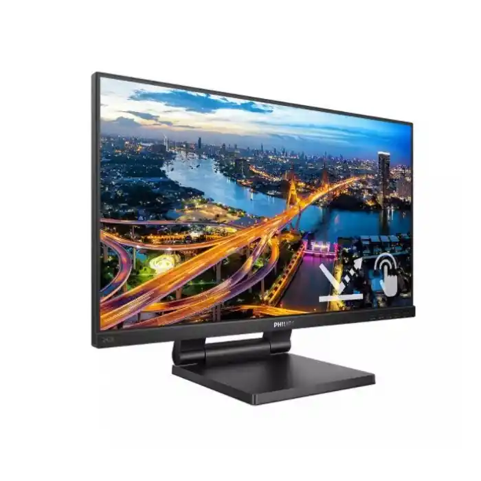 PHILIPS 242B1TC-00 23.8 Dokunmatik 4ms 75Hz 1920x1080 FullHD VGA HDMI DP Multimedya (Vesa) 10 Parmak Siyah Monitör